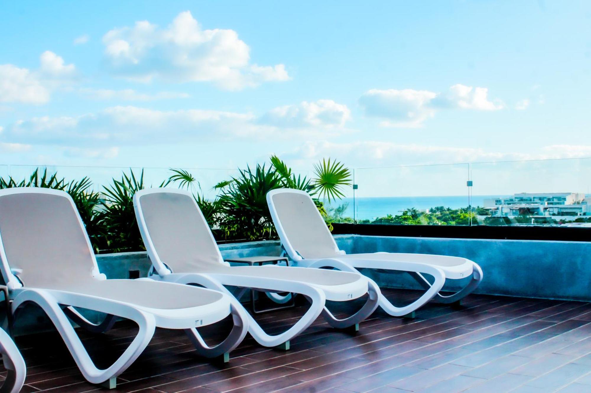 Big, Modern And Beautiful Beach Apartament 1Br Ocean View Playa del Carmen Eksteriør bilde