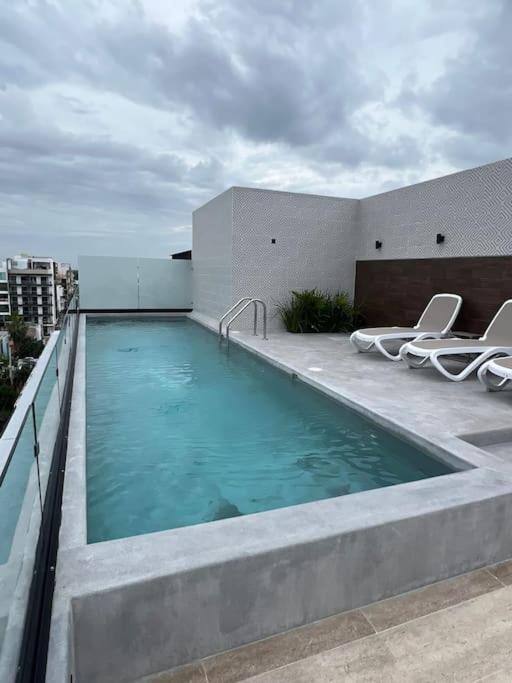 Big, Modern And Beautiful Beach Apartament 1Br Ocean View Playa del Carmen Eksteriør bilde