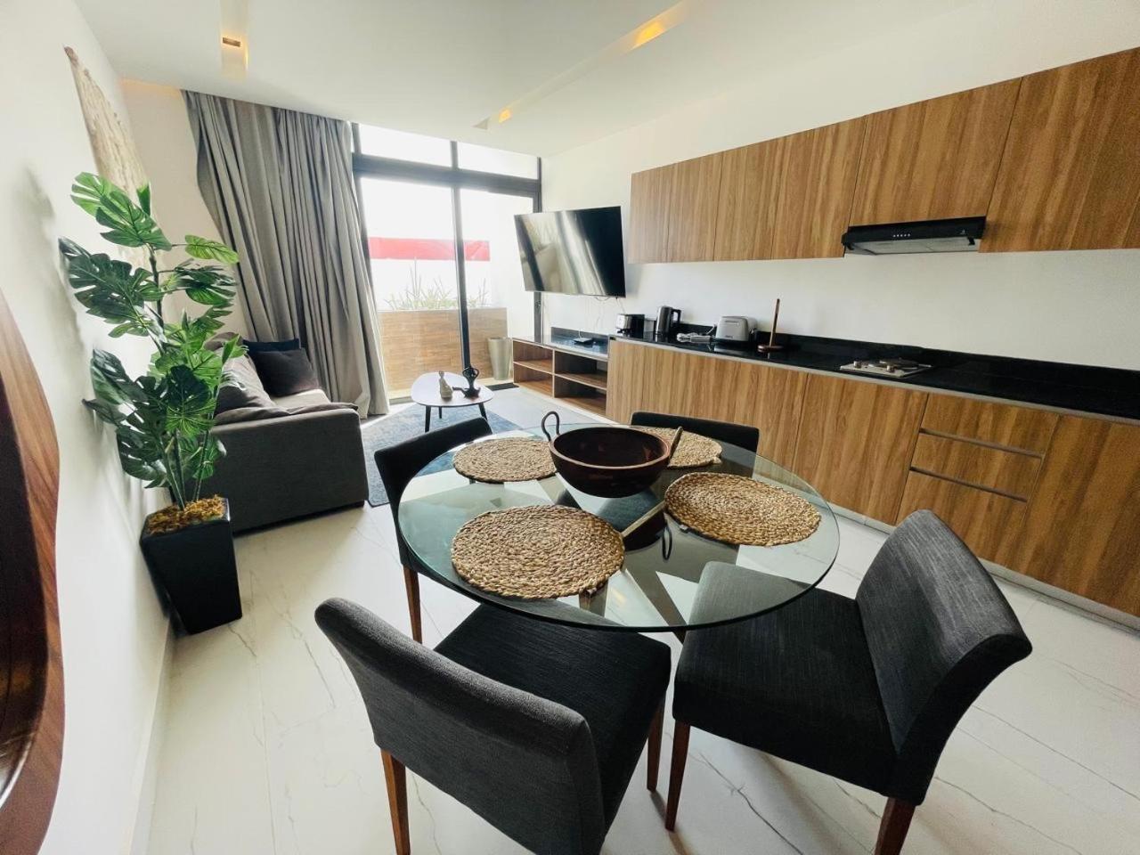 Big, Modern And Beautiful Beach Apartament 1Br Ocean View Playa del Carmen Eksteriør bilde